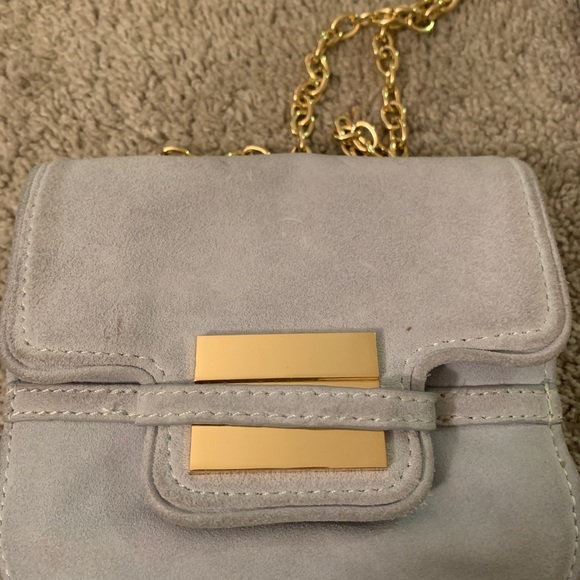 Mini suede handbag - Picture 6 of 6